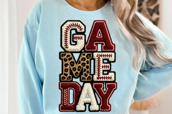 Game Day Baseball Coquette Graphics & Illustrations