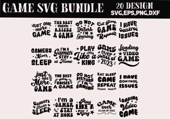 Game Svg Bundle: Graphics & Crafts Review for Real Design Work