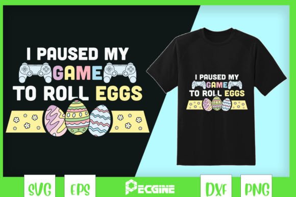 I Paused My Game to Roll Eggs Easter Graphics & Crafts Review