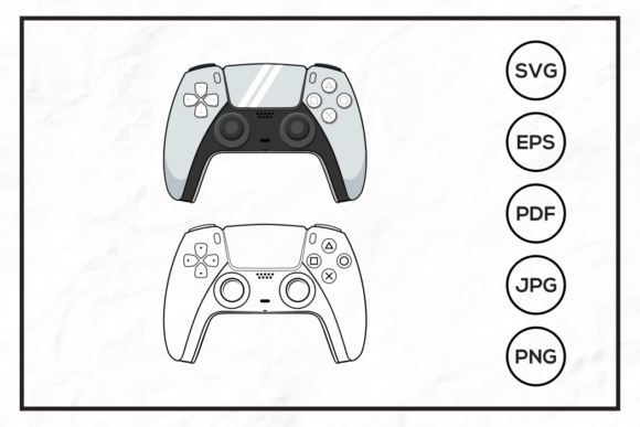 Play Station 5 Controller Graphics Review