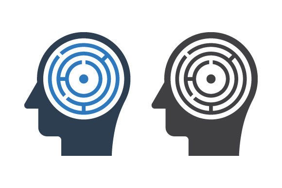Problem Solving Icon: Mind Game Graphics for Icons