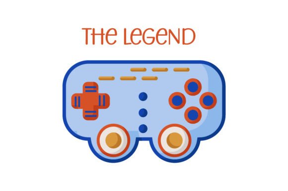 Retro Game Controller - the Legend: A Video Games Craft for Brands