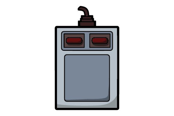 Retro Game Mouse: Crafts & Video Games Design Asset
