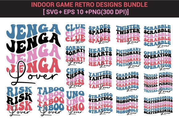 Retro Wave Graphics for Crafters & Handmade Sellers