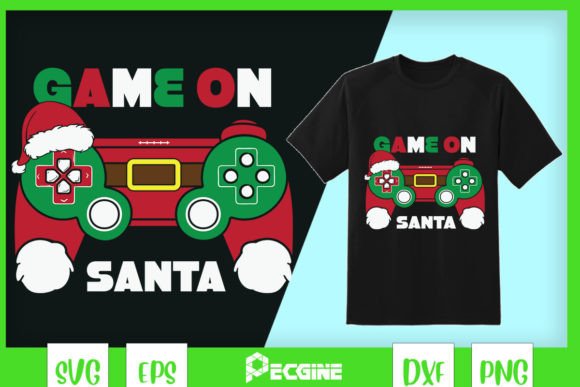 Video Game on Santa Christmas Gamer Review